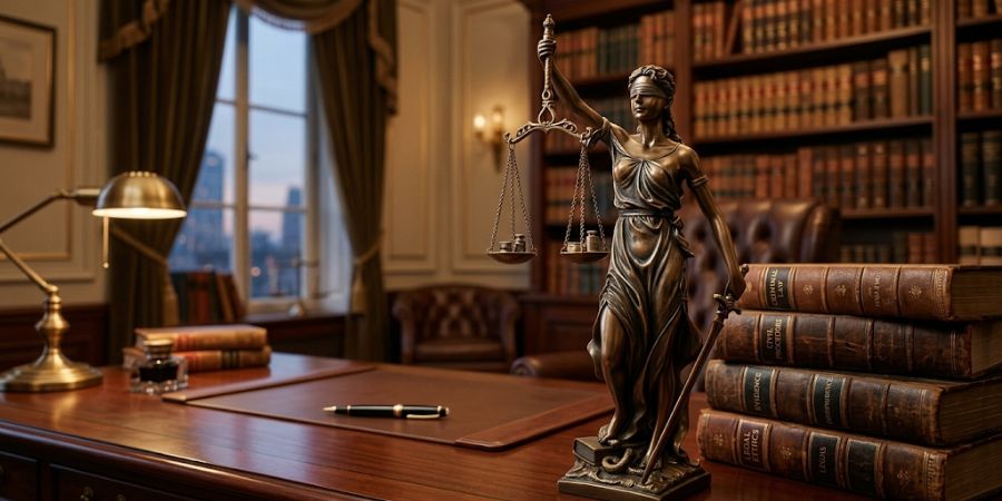 Direito Civil — estátua da Justiça